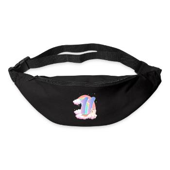 11 Unicorn Rainbow Clouds Little Pony 11. - Bum bag - black - Front