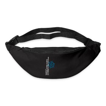 Stralsund lustiger Spruch Stralsunder - Gürteltasche - Schwarz - Vorne
