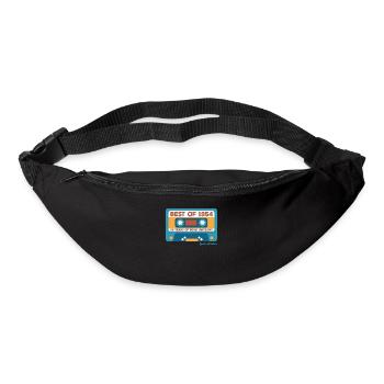 1954 Vintage Vintage Retro Geburtstagsgeschenk - Gürteltasche - Schwarz - Vorne