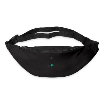 Faites de chaque jour un jour de la Terre - Sac banane - noir - Devant