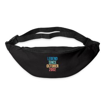 Octobre 2002 - Cadeau de 20e anniversaire. Légende. - Sac banane - noir - Devant