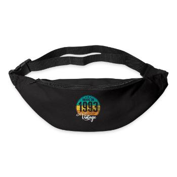 Vintage Made in 1993 Year of birth 1993 Birthday - Bum bag - black - Front