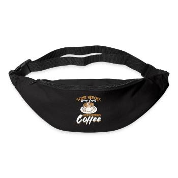 Witziger Barista Humor Kaffee - Gürteltasche - Schwarz - Vorne