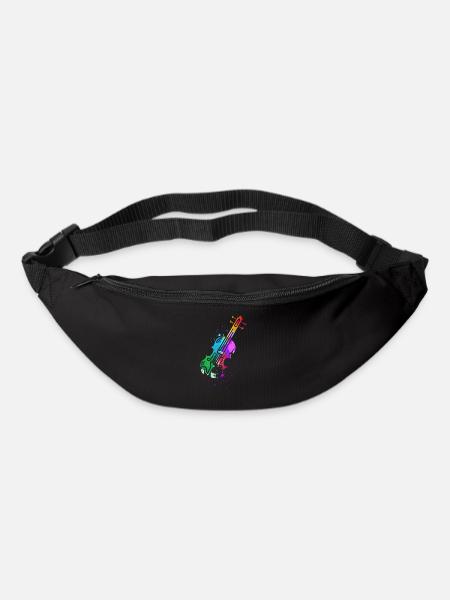 Geiger, Geige, Geige Spielen - Gürteltasche - Schwarz