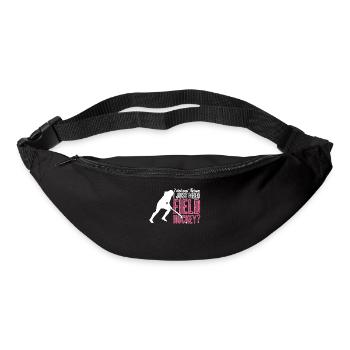 Bâtons de hockey sur gazon - Sac banane - noir - Devant
