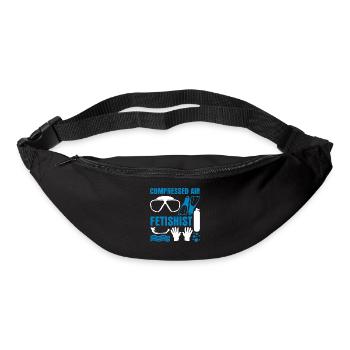 Lunettes de plongée - Sac banane - noir - Devant