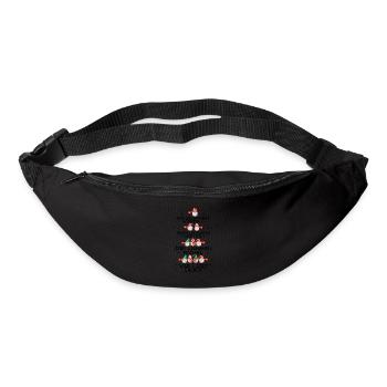 Glühwein shirt - Gürteltasche - Schwarz - Vorne