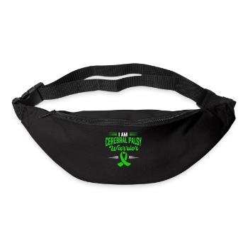 Hebral palsy, cerebral palsy consciousness - Bum bag - black - Front