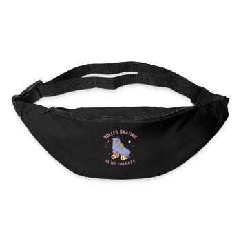 Roller skating, skating, roller skating - Bum bag - black - Front