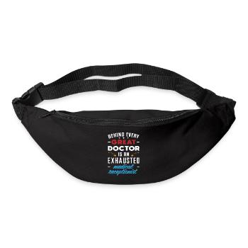 Medical receptionist - Bum bag - black - Front