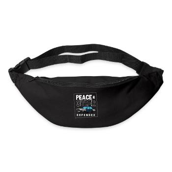 Costume de policier - Sac banane - noir - Devant