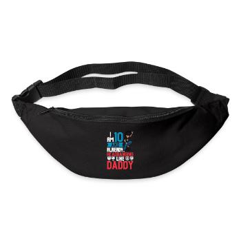 J’ai 10 ans - Jeune Rocker - Sac banane - noir - Devant