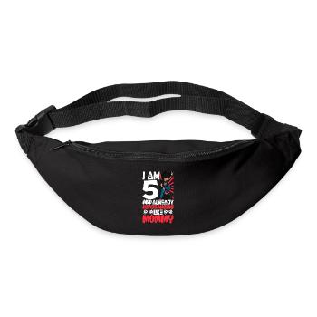I'm 5 - Young Rocker - Bum bag - black - Front