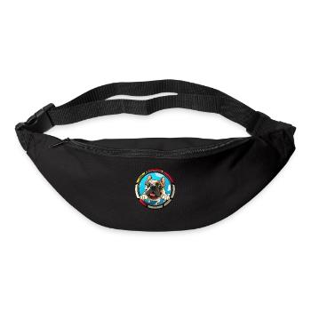 Chiens Français Bulldog Amateurs de chiens - Sac banane - noir - Devant