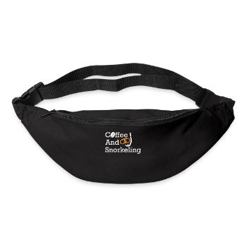 Schnorcheln, Schnorcheln, Tauchen, Unterwasser - Gürteltasche - Schwarz - Vorne