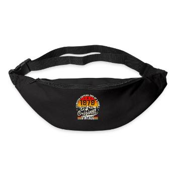 1979 Original vintage - Bum bag - black - Front