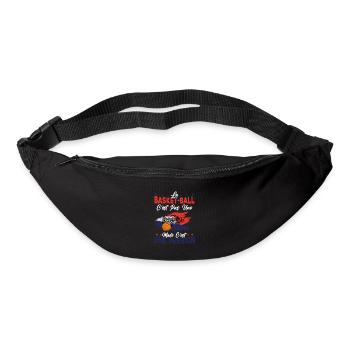 le basket ball Est Une Passion Cadeau - Sac banane - noir - Devant