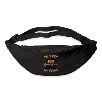 Oldtimer Baujahr 1923 - Gürteltasche - Schwarz - Vorne