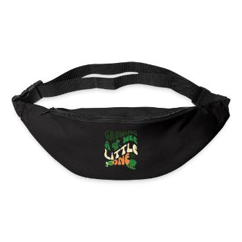 Growing A Wee Little One St. Patrick's Day Clover - Bum bag - black - Front