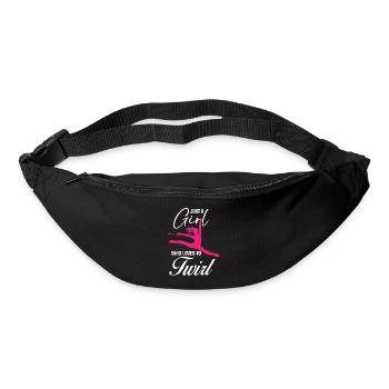 Baton Twirler, Baton Twirling, Gymnastics - Bum bag - black - Front