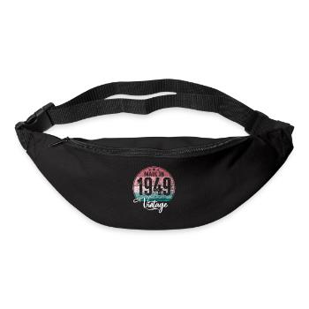 Vintage Made in 1949 Year of birth 1949 Birthday - Bum bag - black - Front