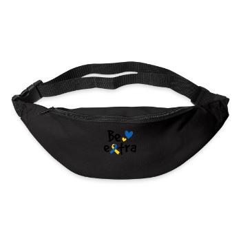 Seien Sie extra - Gürteltasche - Schwarz - Vorne