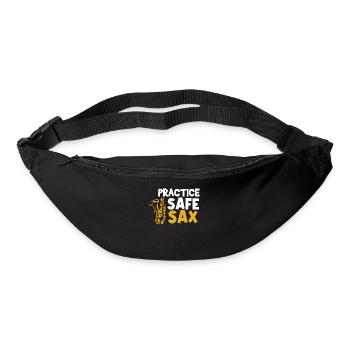 Saxophonist, Saxophone, Sound, Smooth Jazz - Bum bag - black - Front
