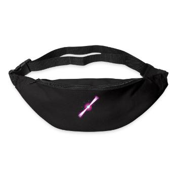 Sursaut gamma - Sac banane - noir - Devant