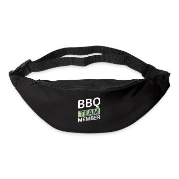 Équipe Bbq - Sac banane - noir - Devant