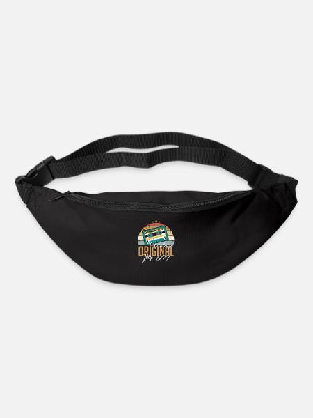 July 1977 Vintage Vintage Birthday July 1977 - Bum bag - black