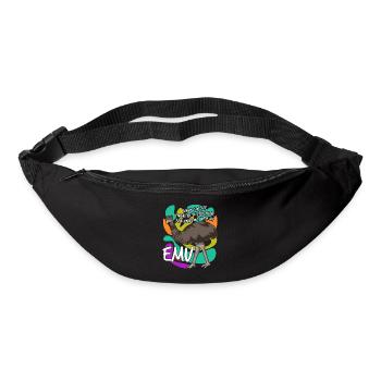 Emus Emu - Sac banane - noir - Devant