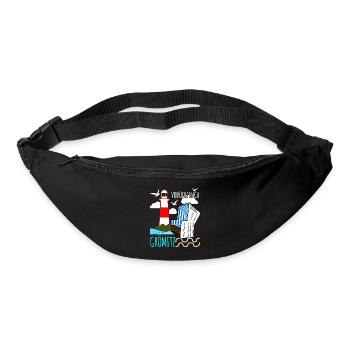 Verrückt nach Grömitz - Gürteltasche - Schwarz - Vorne