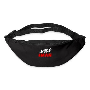 Triathlon Joke Triathlètes Triathlète - Sac banane - noir - Devant