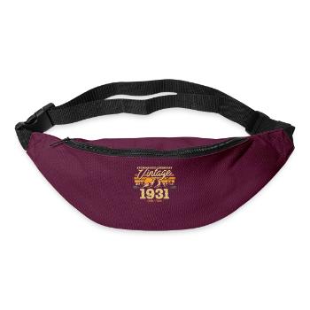 1931 Birthday Nostalgia - Bum bag - burgundy - Front