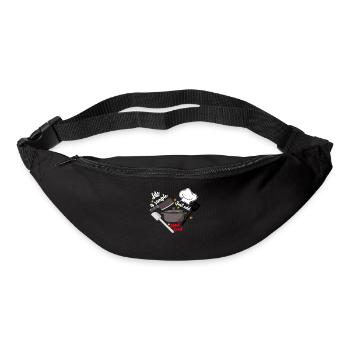 Cuisine Cuisine Accueil Chef cuisinier Couteau de chef - Sac banane - noir - Devant