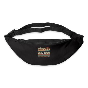 Iconic vintage year of birth '69 - Bum bag - black - Front