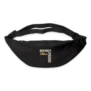 Born in November 2000 - Edition 2000 - Bum bag - black - Front