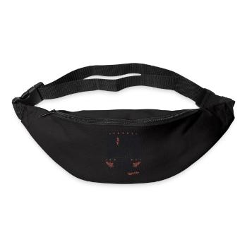 1984 Vintage Man Myth Legend Motorcycle - Bum bag - black - Front