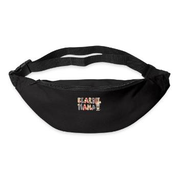Bearded Collie Groovy Beardie Mom - Bum bag - black - Front