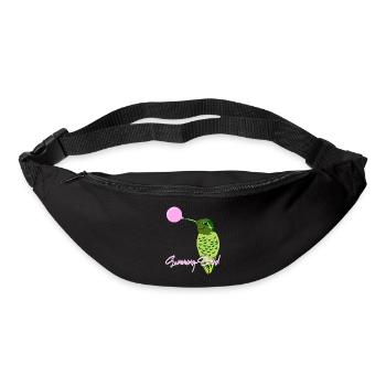 Hummingbird Chewing gum Hummingbirds - Bum bag - black - Front