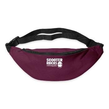 Motorcycle Motor Scooter - Bum bag - burgundy - Front