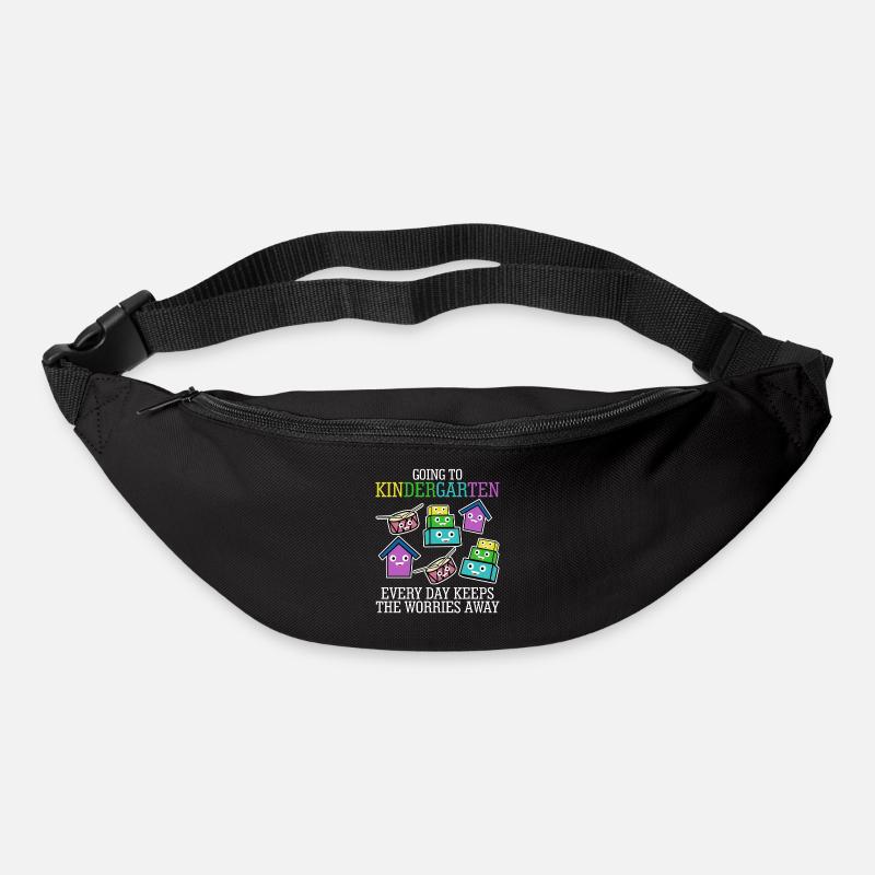 Kindergarten - Gürteltasche - Schwarz