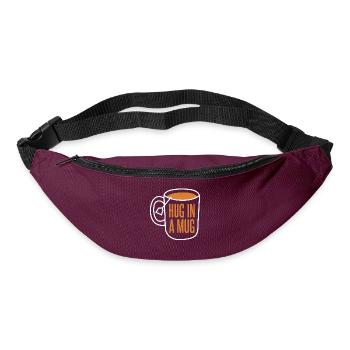 Cup Teapot Tea Tea Bag - Bum bag - burgundy - Front
