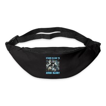 vr gamer vr gaming video game player nerd - Bum bag - black - Front