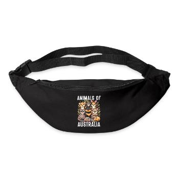 Dingo-liebhaber Westaustralien-tier-hundedingos - Gürteltasche - Schwarz - Vorne
