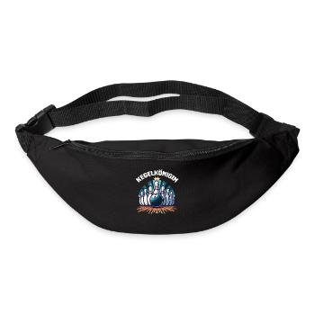Bowling Queen Bowling Club Design for Bowling - Bum bag - black - Front