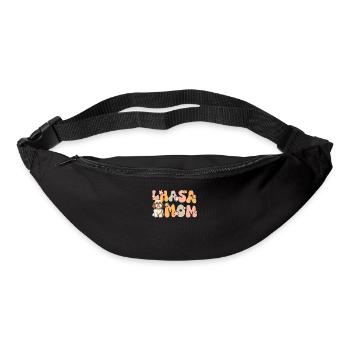 Lhasa Apso Groovy Lhasa Mom - Gürteltasche - Schwarz - Vorne
