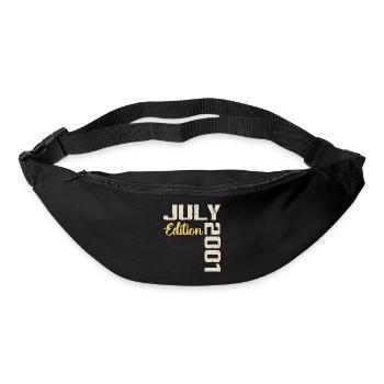 Juillet 2001 Chemise D’anniversaire Juillet 2001 - Sac banane - noir - Devant