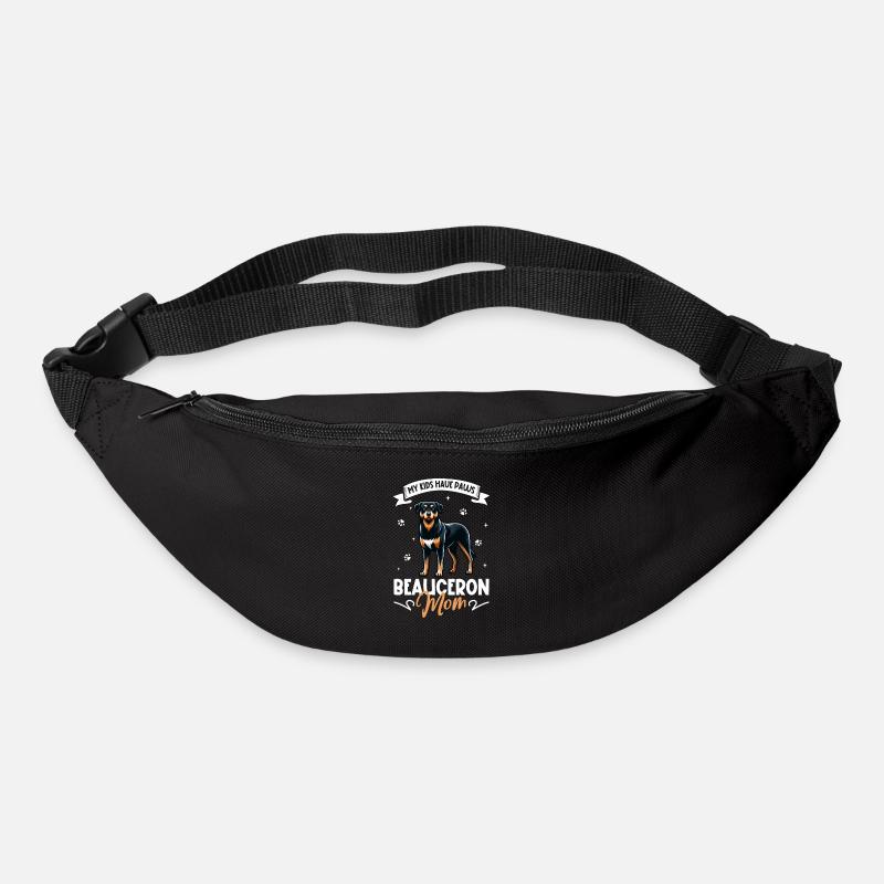 Beauceron Mama - Sac banane - noir