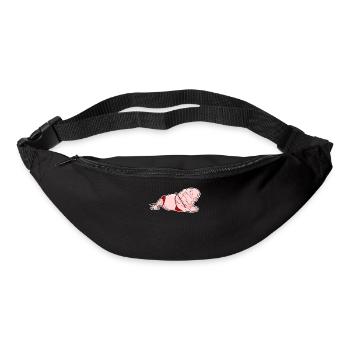 Ugly Naked Mole Rat with a Bikini - Gürteltasche - Schwarz - Vorne